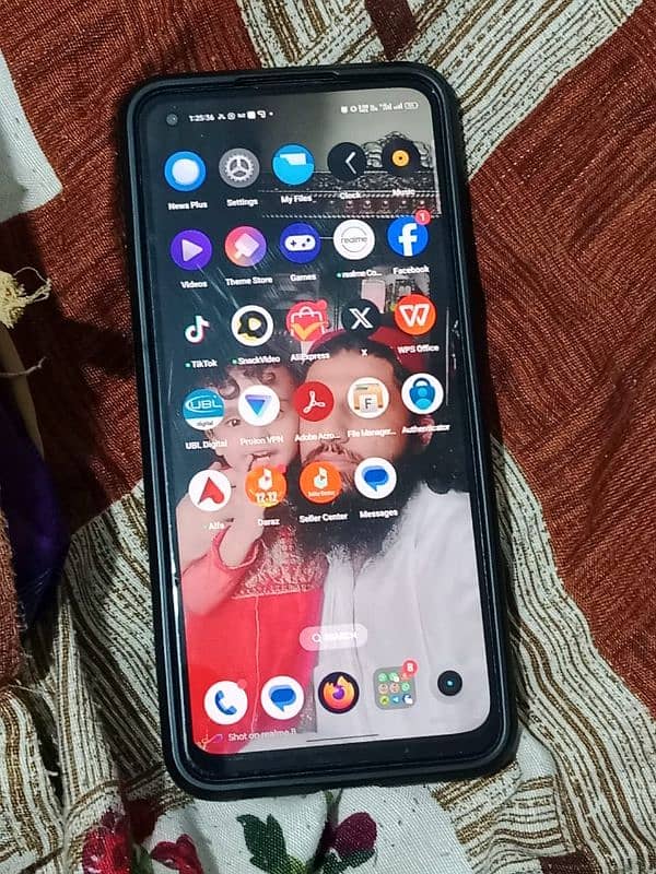 Realme 8 8/128 with box & Original charger 1