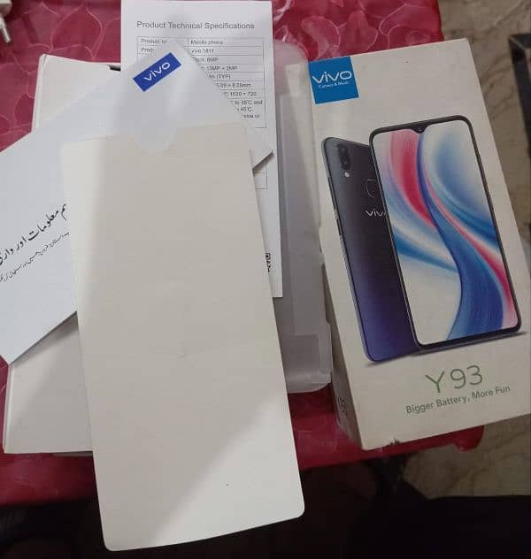 Vivo y93 , 3/32 for sale. 8