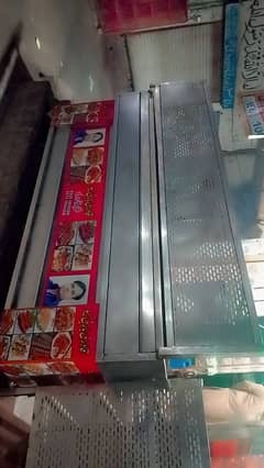 bar b q counter and fry counter and seekh tabal