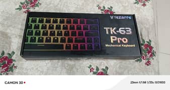 Tezarre TK63 Pro Wireless Mechanical Gaming Keyboard