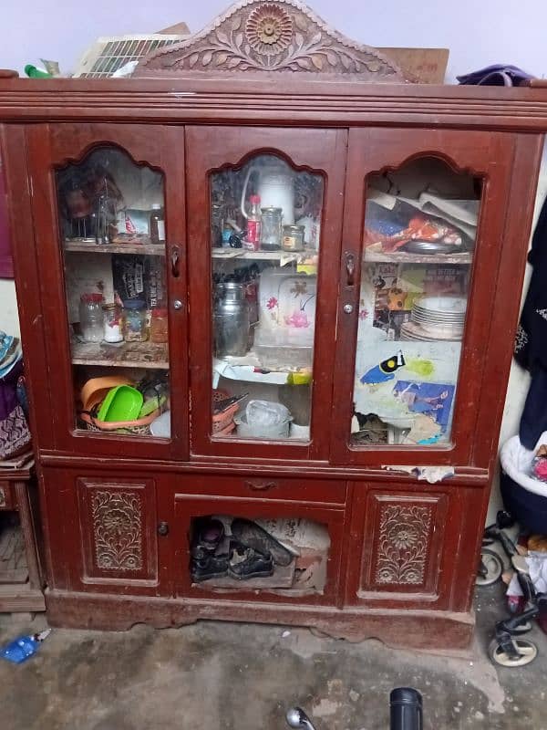 wooden Showcase for Sale 1