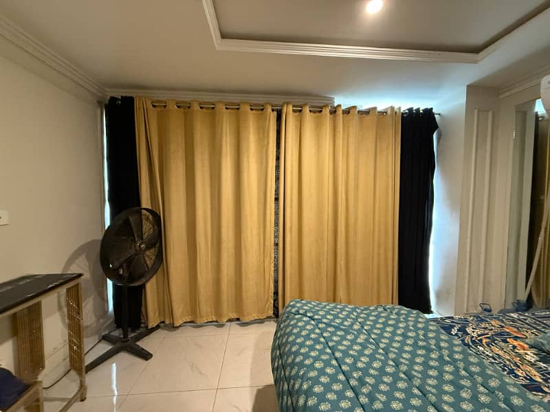 One Bed Fully Furnished apartment for rent In Rafi Block Bahria Town Lahore 14