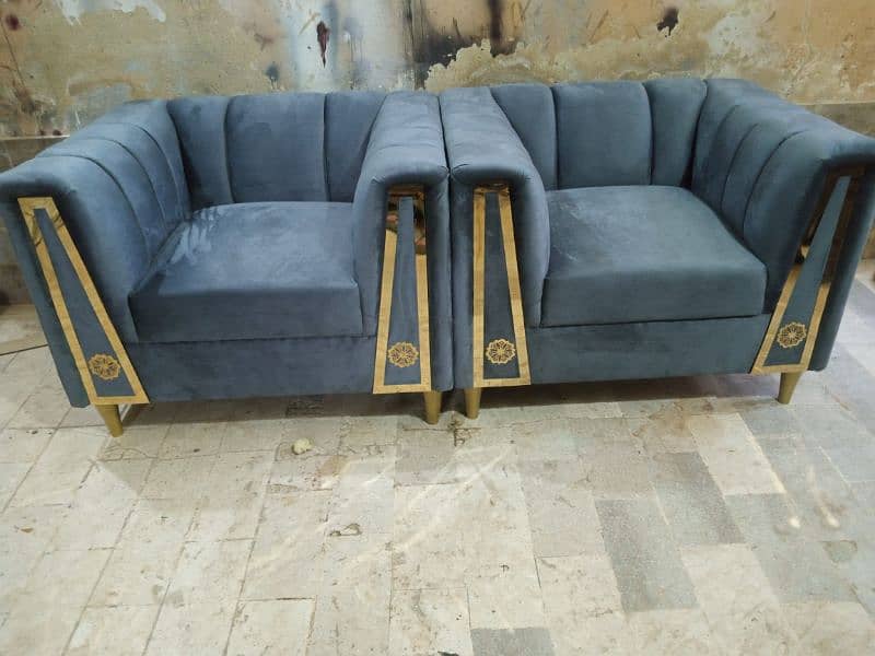 sofa set / 7 seater sofa set / L shape sofa set / wooden sofa set / 8