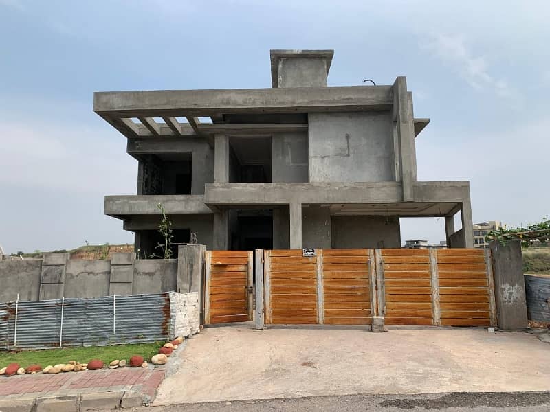 1 Kanal 8 Marla 6300 Square Feet Gray Structure House Available For Sale In DHA Phase 3 Rawalpindi Islamabad 1