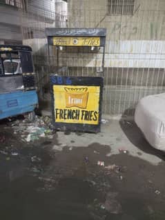 FRENCH FRIES STALL WITH All SAMAN