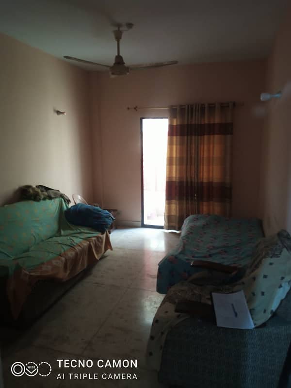 Rent flat 2bed. d. d Galaxy excel 4th Lift Nipa chowrangi 0