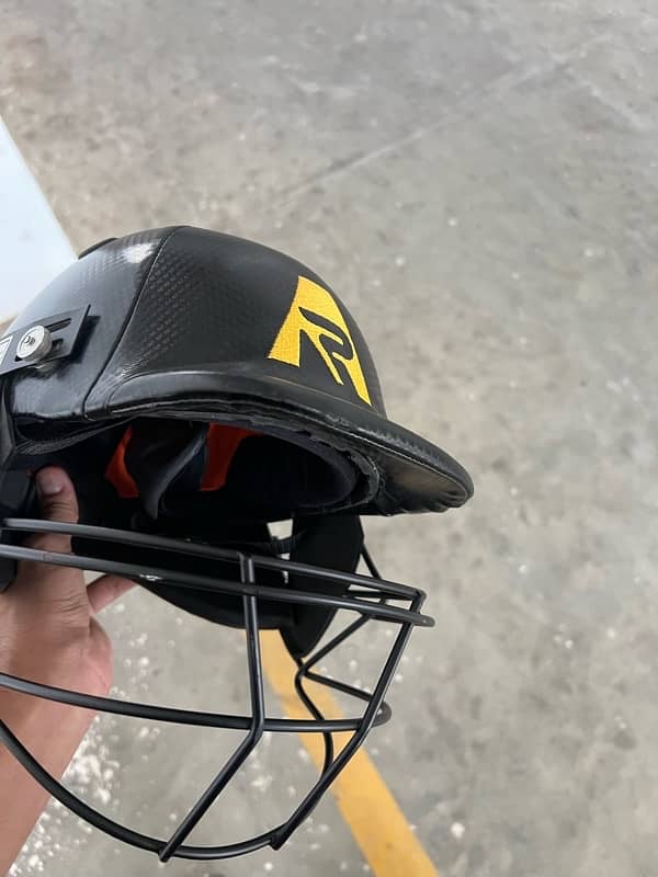 top quality hard ball helmet for sale only 1 match use 6