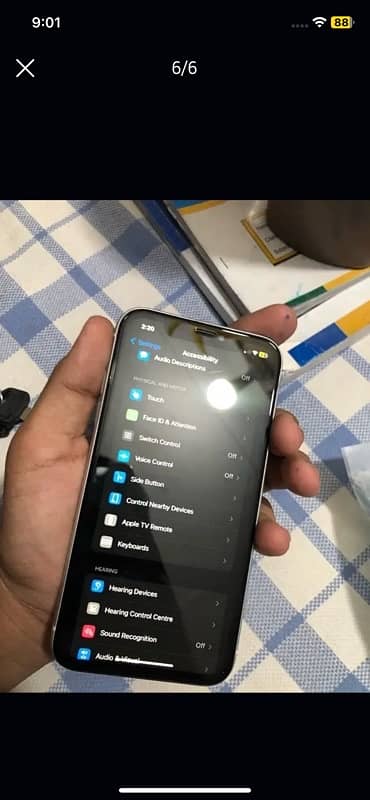 iphonexr pnl&bettery chng glitch sim pta sim working 64gb true tone ok 5