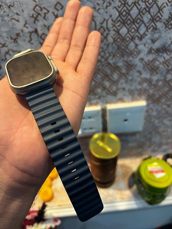 Apple Watch Ultra 2 49mm Titanium Blue Ocean Band 5