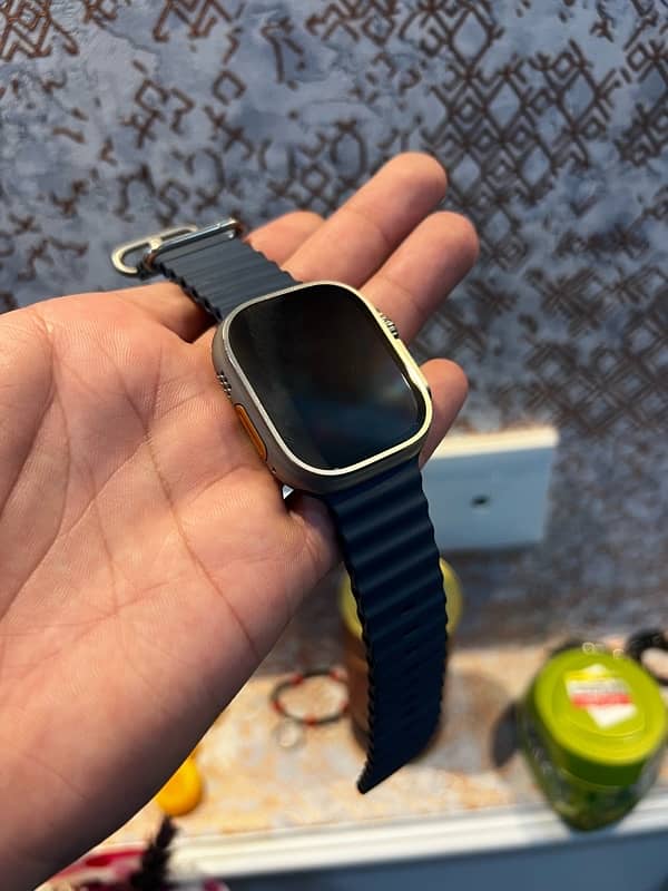 Apple Watch Ultra 2 49mm Titanium Blue Ocean Band 8