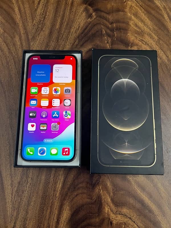 Iphone 12 Pro, 128 GB, PTA Approved, Full Box 0