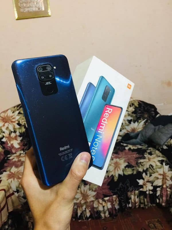 Redmi note 9 with box 0