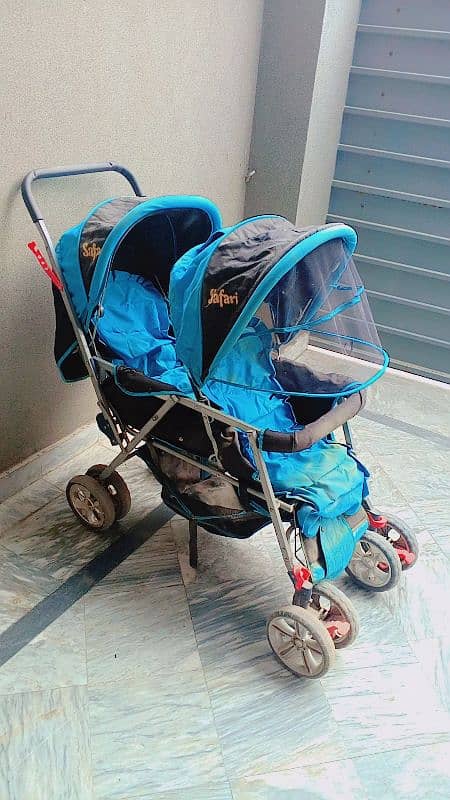 twin baby pram 3