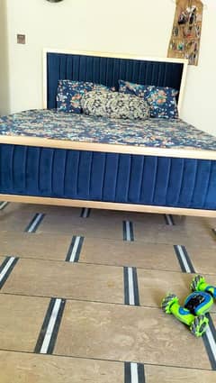 Iron double bed