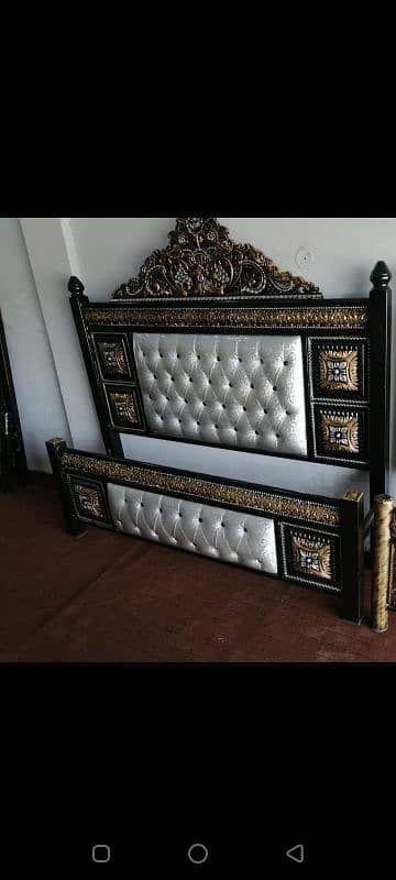 Iron double bed 15