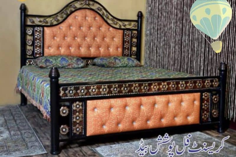 Iron double bed 19