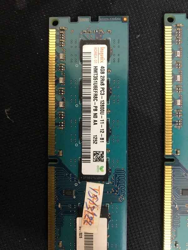 PC RAM Hynix 16GB 4x4GB PC3 12800U 1