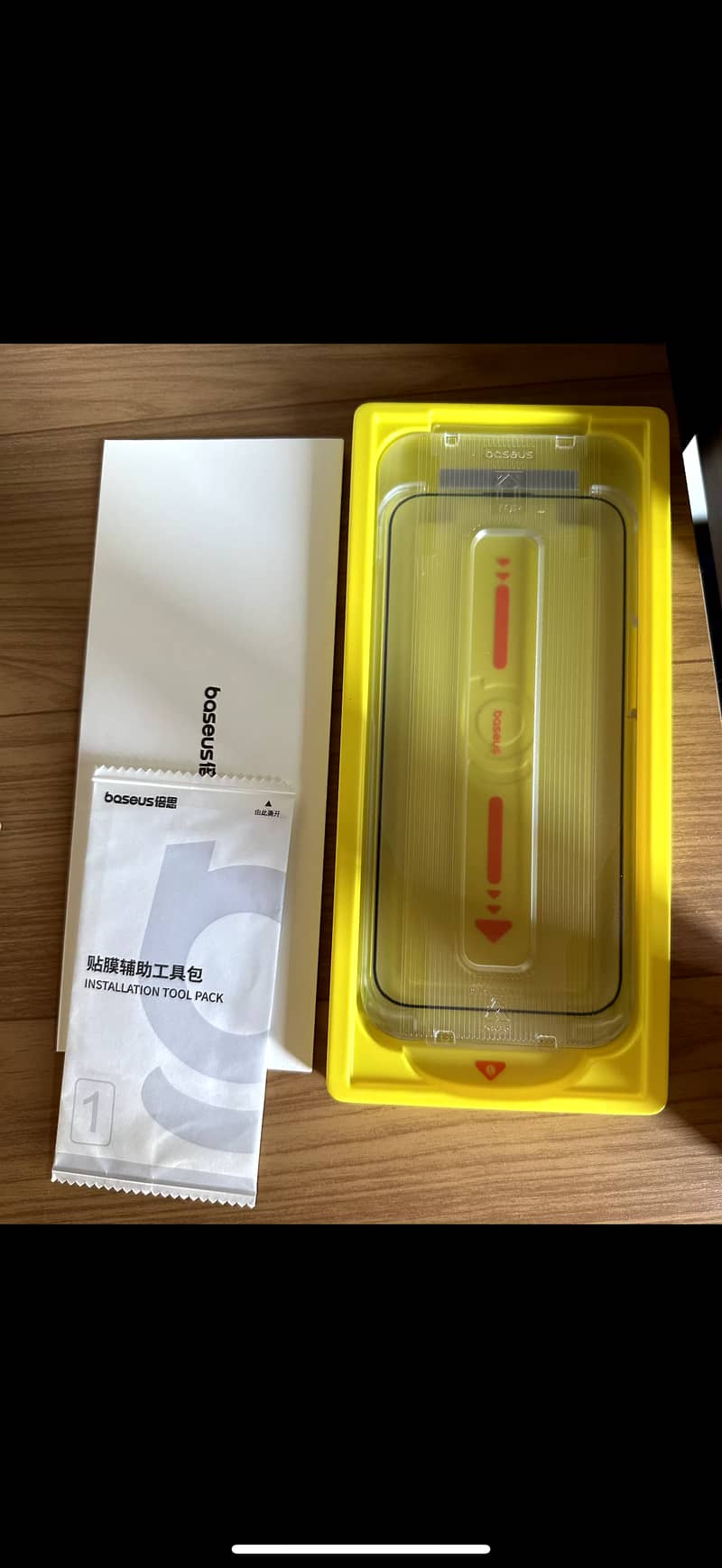 Baseus Screen Protector for iPhone 16 Pro Corning Tempered Glass 2