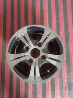 Mehran car 4 Alloy Rims, 12 inch