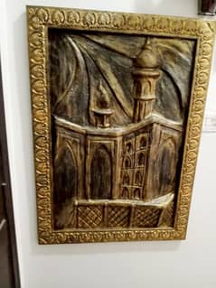 Beautiful Large Painting Of The Mosque 3D Art effect