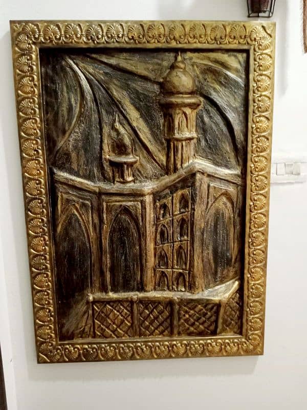 Beautiful Large Painting Of The Mosque 6