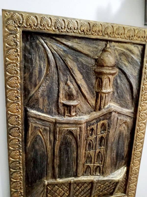 Beautiful Large Painting Of The Mosque 9