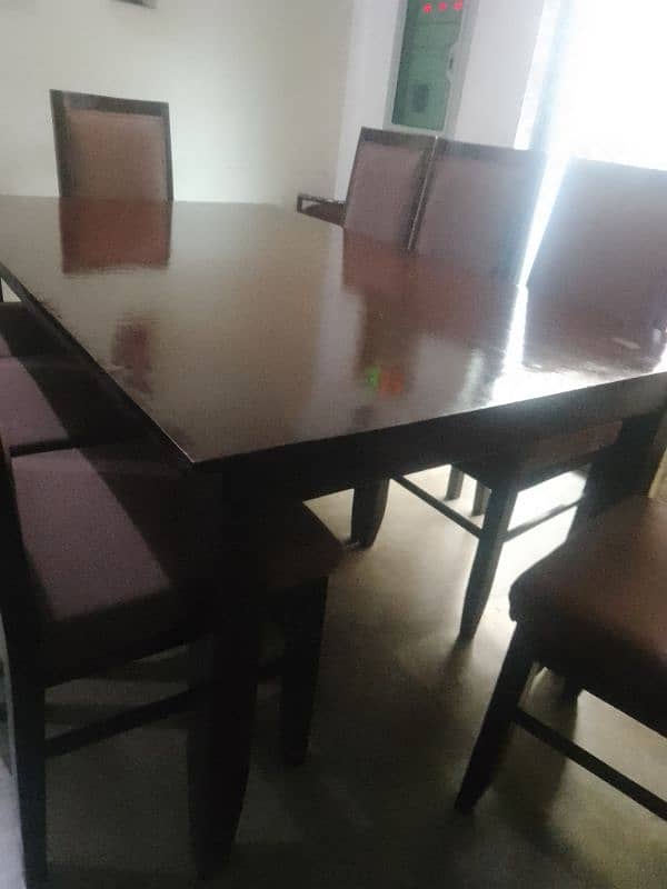 Dining table with chairs 1