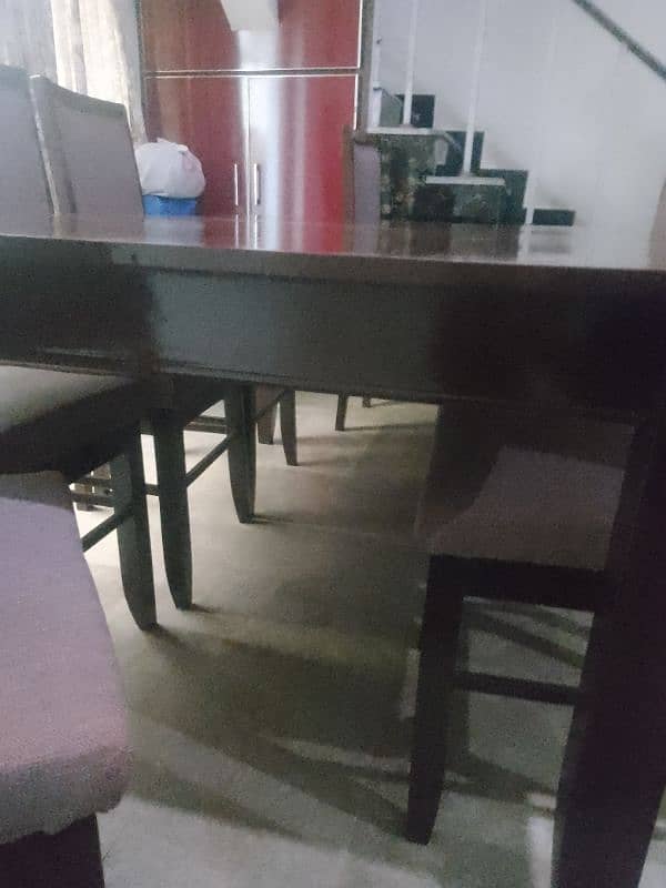 Dining table with chairs 5