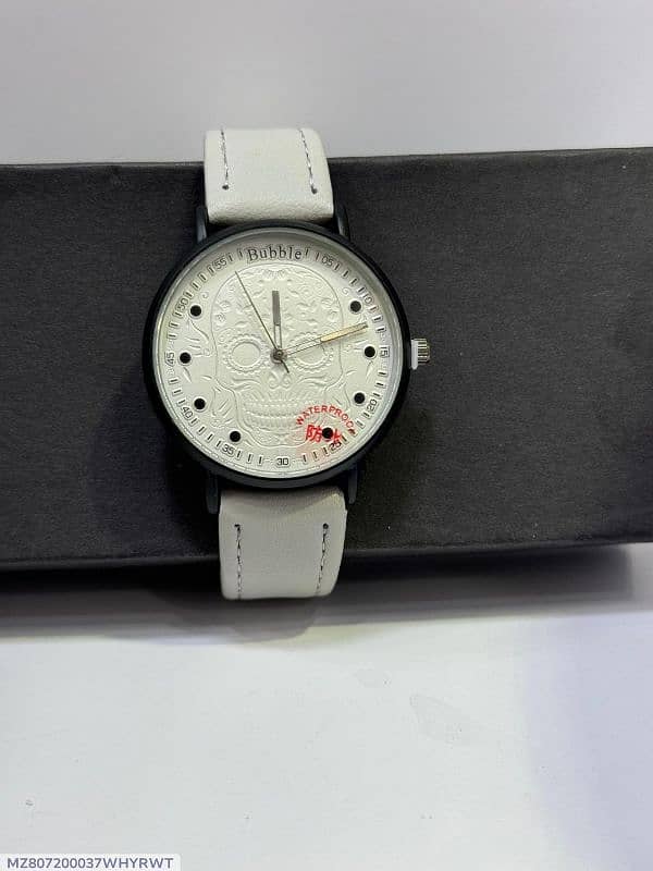 unisex watch-white 0