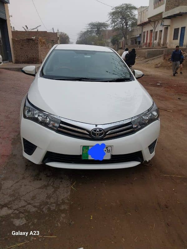 Toyota Corolla XLI 2016 0