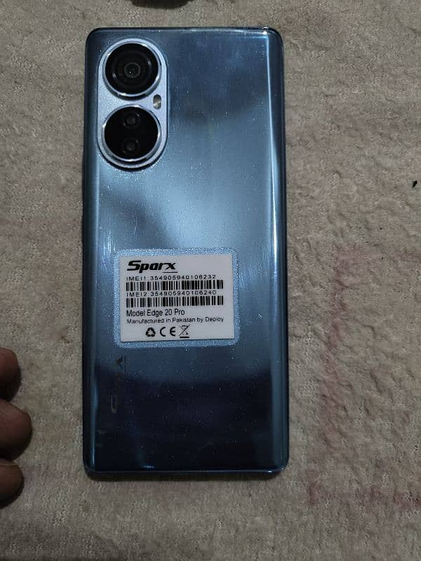 sparx edge 20 pro box open condition 16/256gb 1