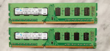 Samsung RAM 2×4 ( 8GB) DDR3