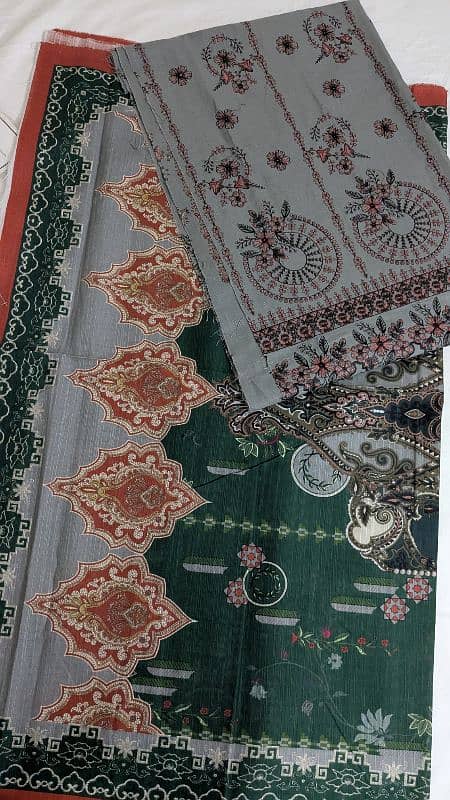 Raaze Ulfat branded Khaddar 3PC suit 2