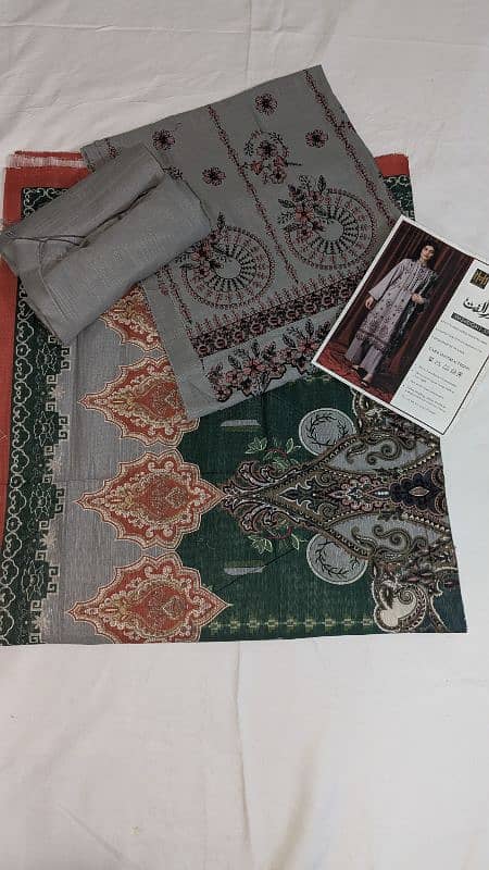 Raaze Ulfat branded Khaddar 3PC suit 6