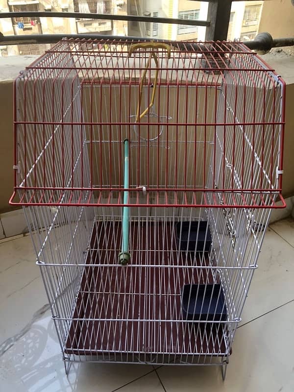 folding cage new condition 10/10 for birds 1