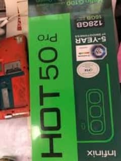 urgently sale box pack infinix hot 50 pro box pack set