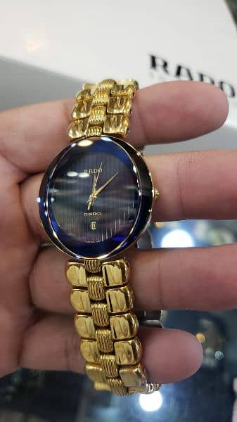 RADO Gold edition in blue dial ND shade. 0