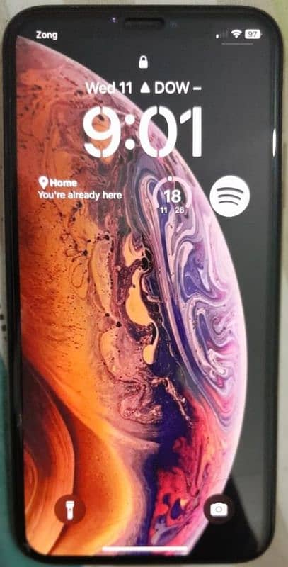 Iphone XS PTA approved  Water pack 2