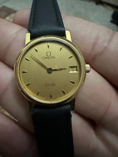 omega deville women watch