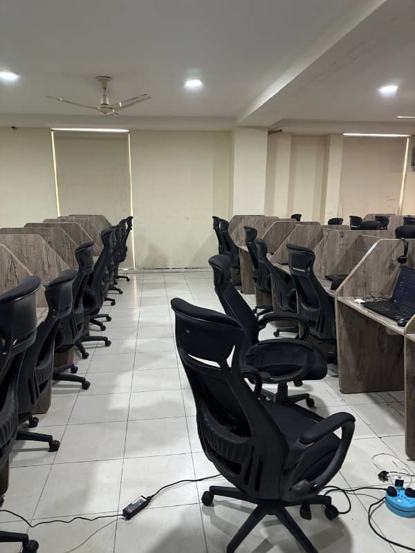 100 Plus Person Seats Fully Furnished Office Available For Rent At Main Boulevard Gulberg 2