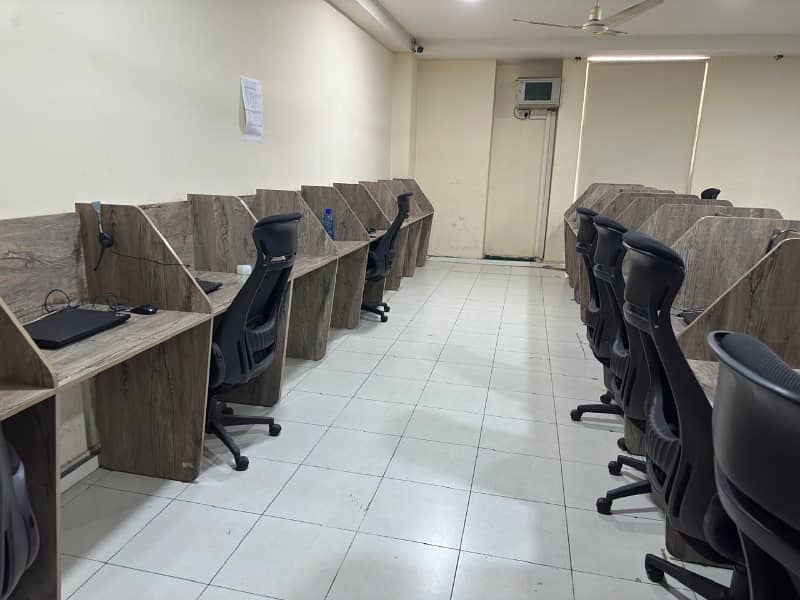 100 Plus Person Seats Fully Furnished Office Available For Rent At Main Boulevard Gulberg 5