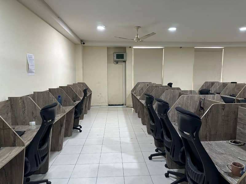 100 Plus Person Seats Fully Furnished Office Available For Rent At Main Boulevard Gulberg 12