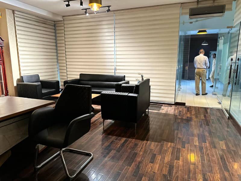 100 Plus Person Seats Fully Furnished Office Available For Rent At Main Boulevard Gulberg 14