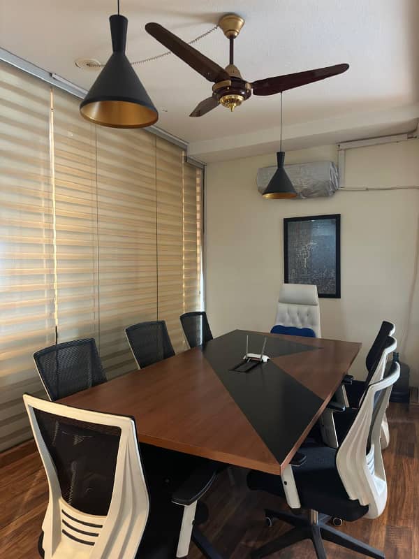 100 Plus Person Seats Fully Furnished Office Available For Rent At Main Boulevard Gulberg 17