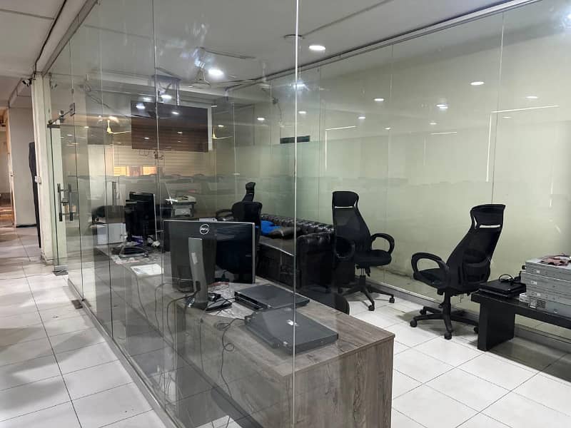 100 Plus Person Seats Fully Furnished Office Available For Rent At Main Boulevard Gulberg 18