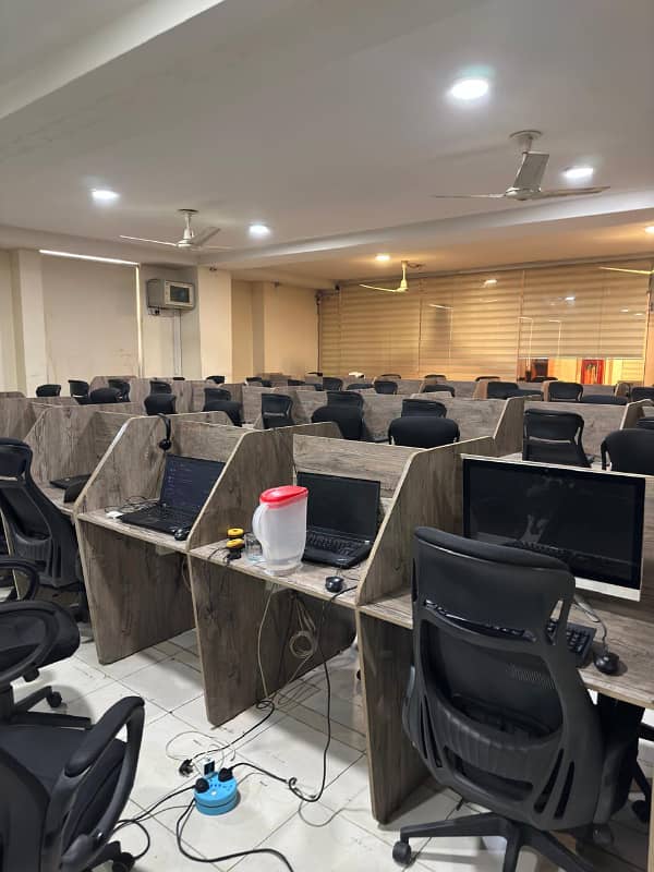 100 Plus Person Seats Fully Furnished Office Available For Rent At Main Boulevard Gulberg 0