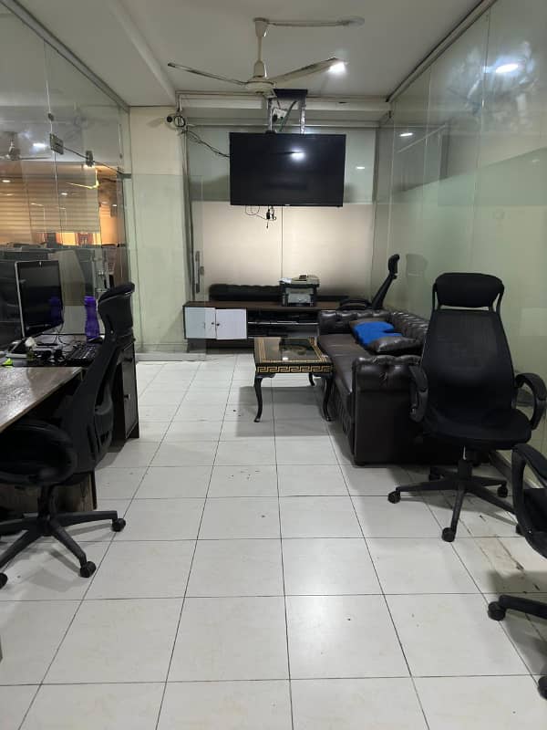 100 Plus Person Seats Fully Furnished Office Available For Rent At Main Boulevard Gulberg 23