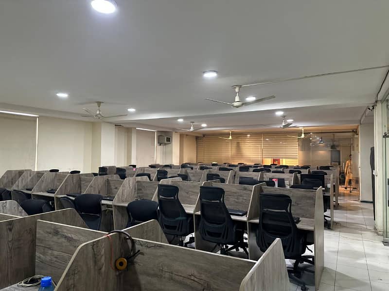 100 Plus Person Seats Fully Furnished Office Available For Rent At Main Boulevard Gulberg 24