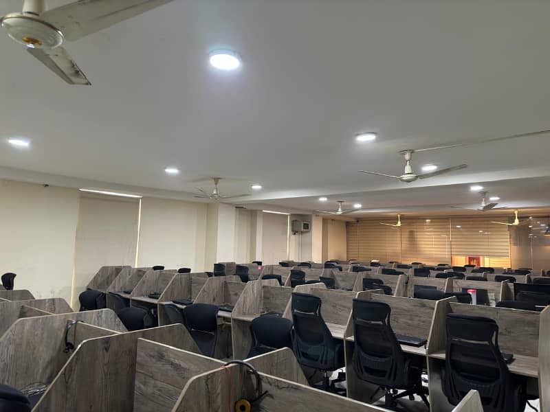 100 Plus Person Seats Fully Furnished Office Available For Rent At Main Boulevard Gulberg 25