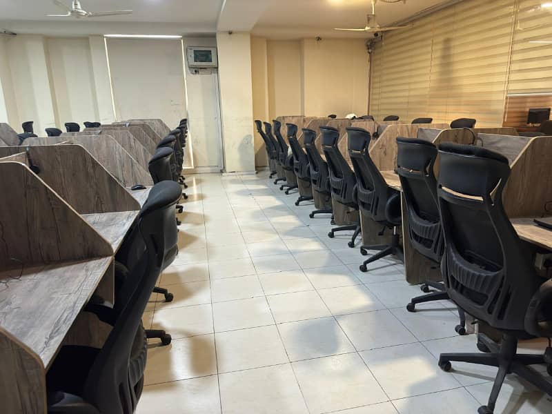 100 Plus Person Seats Fully Furnished Office Available For Rent At Main Boulevard Gulberg 27